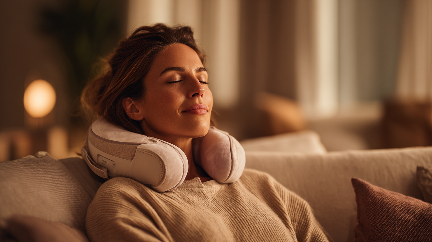 Portable Smart Neck Fan – Quiet Cooling & USB Rechargeable