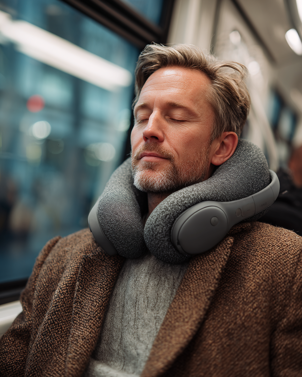 Portable Smart Neck Fan – Quiet Cooling & USB Rechargeable