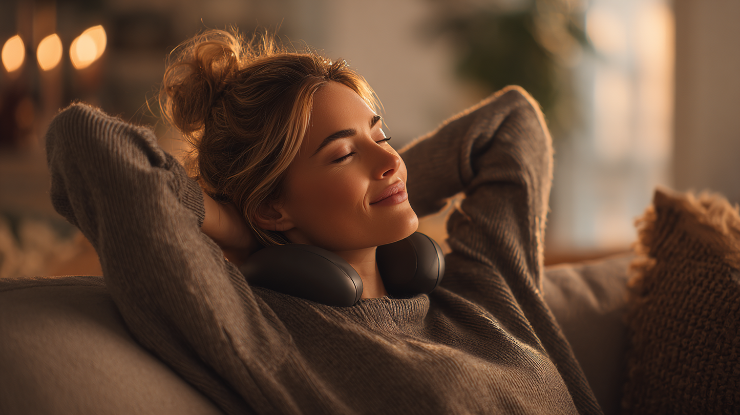 Portable Smart Neck Fan – Quiet Cooling & USB Rechargeable