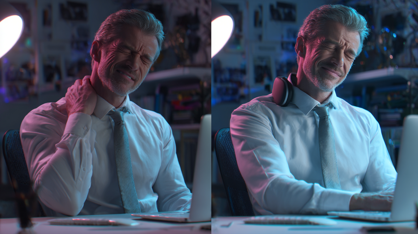 Portable Smart Neck Fan – Quiet Cooling & USB Rechargeable