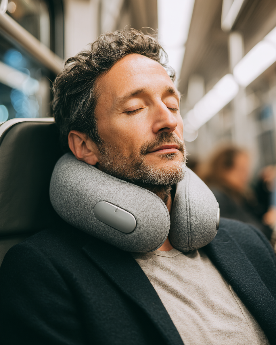 Portable Smart Neck Fan – Quiet Cooling & USB Rechargeable